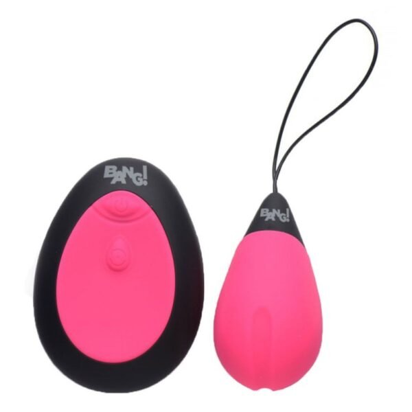 10X Silicone Vibrating Egg Pink - Image 2